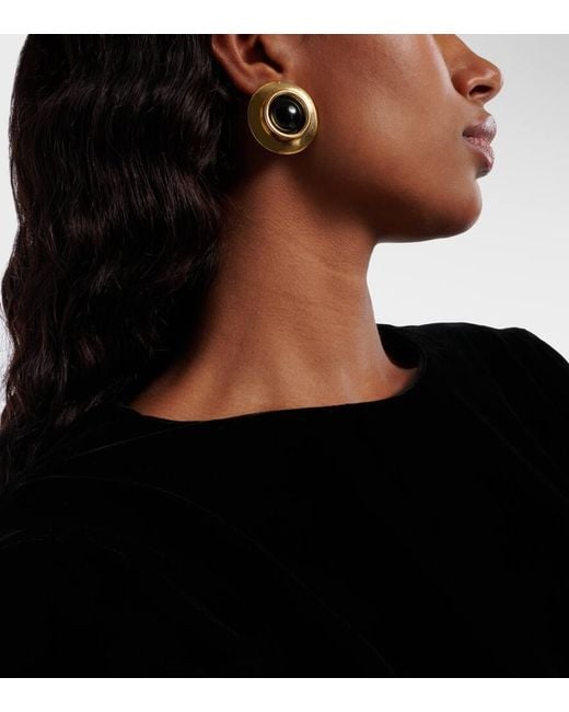 Pendientes Alva Banados En Oro Jennifer Behr de color Multicolor