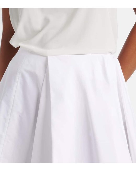 ミニスカート Jacquemus La Jupe Salon White Cotton Skirt Jacquemus La Jupe Salon Cotton Skirt in White | Lyst