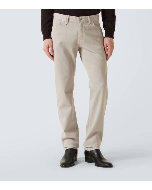 Jeans Rectos Brioni de hombre de color Gray