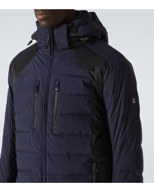 Bogner Blue Tinus Down Ski Jacket for men