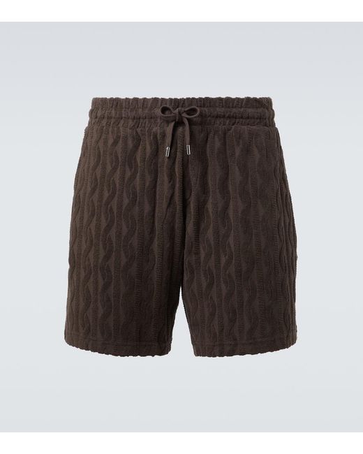 Frescobol Carioca Shorts Augusto Aus Baumwolle in Black für Herren