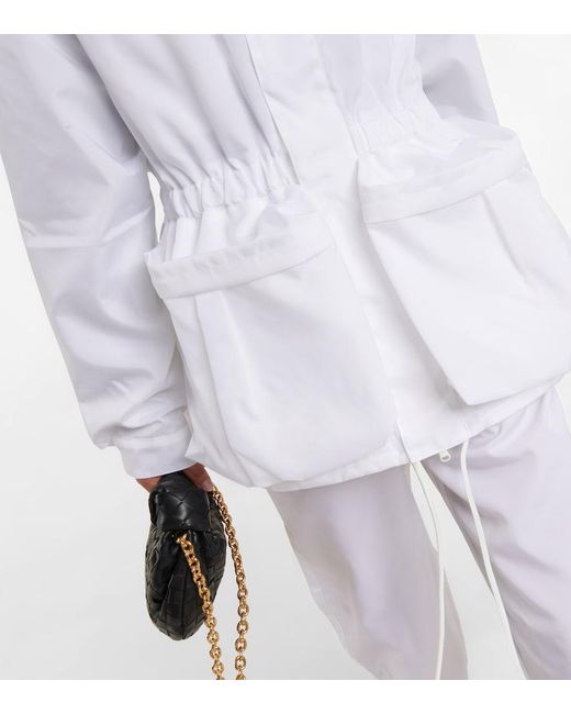 Wardrobe NYC White Utility Parka