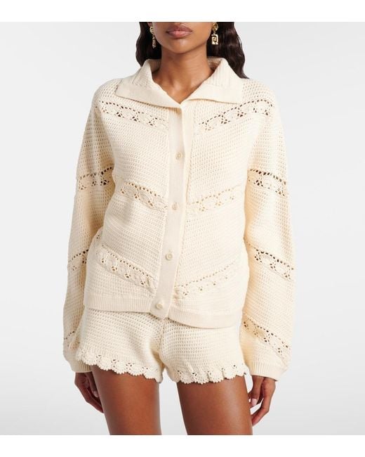 Posse Natural Dylan Crochet Cardigan
