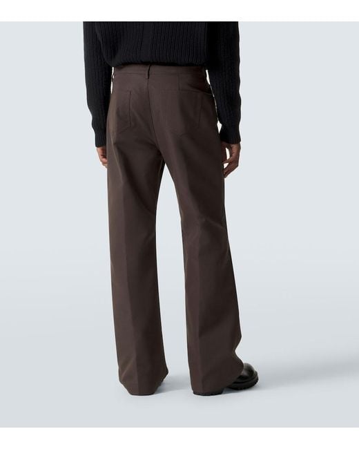 Rick Owens Brown Geth Wide-Leg Jeans for men