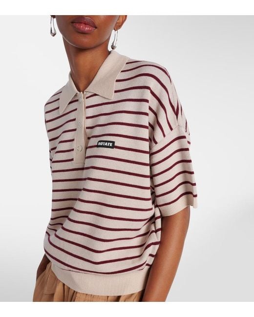 ROTATE BIRGER CHRISTENSEN Red Polohemd