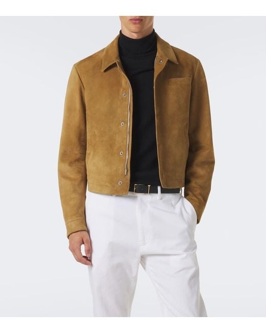 Tom Ford Multicolor Suede Jacket for men