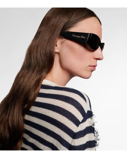 Dior Blue Diorombre S1I Rectangular Sunglasses