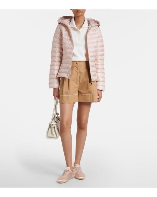 Moncler Natural Igelhood Down Jacket