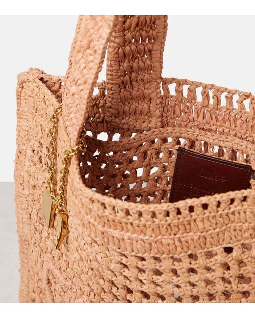 Chloé Brown Tote Bag Summer Banana