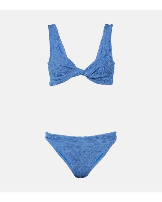 Hunza G Blue Bikini Juno
