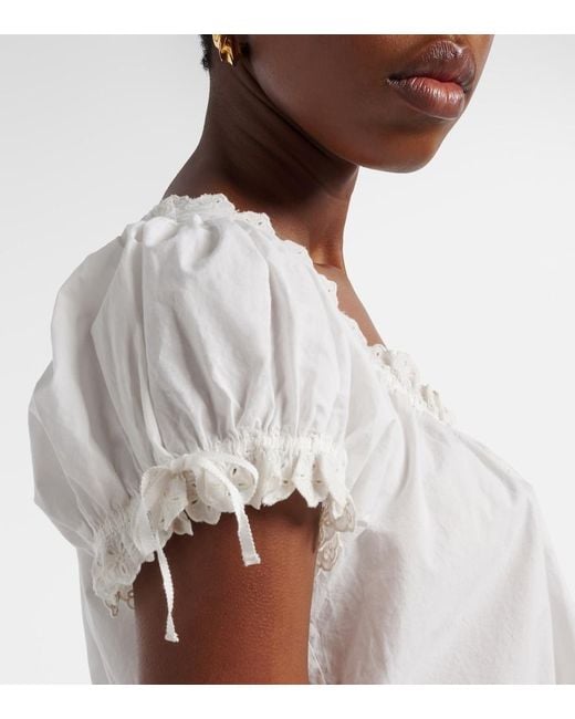 Top Nera di Doen in White