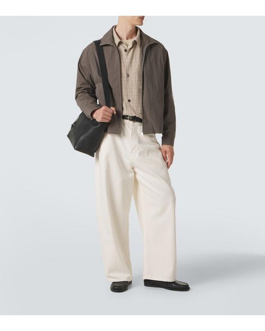 FRAME Brown Cotton-Blend Jacket for men