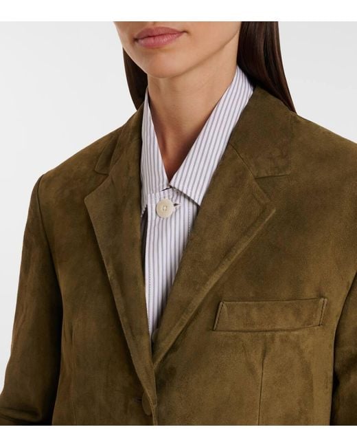 Marni Green Suede Jacket