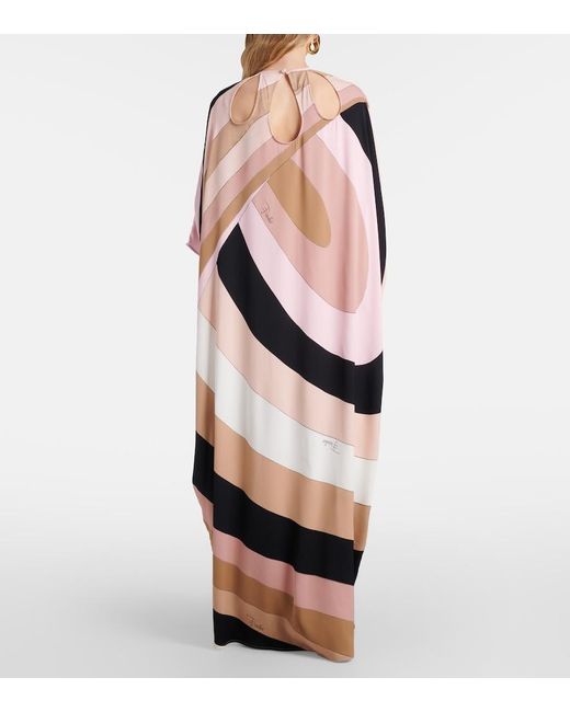 Emilio Pucci Pink Iride Kaftan
