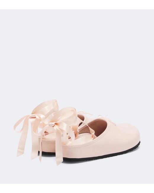 Birkenstock White X Repetto Opera Leather Mules