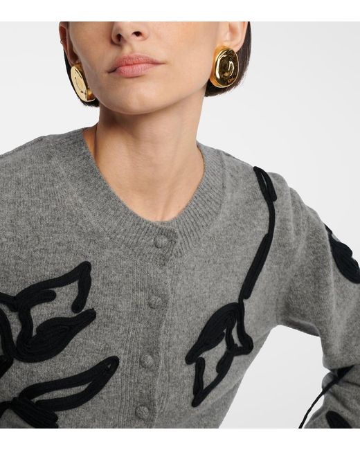 Pendientes Areli Banados En Oro Jennifer Behr de color Metallic