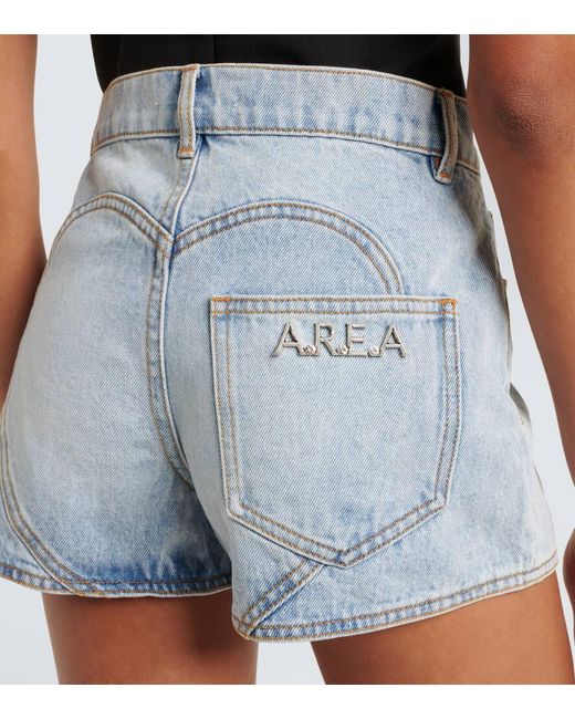 Area Blue Jeansshorts