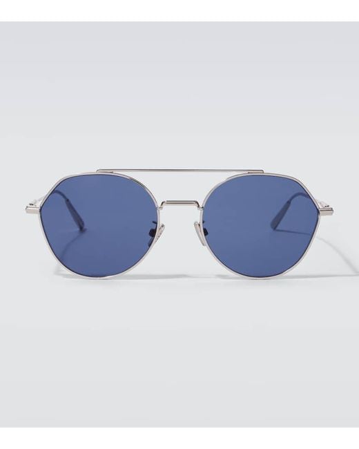 Lunettes De Soleil Diorblacksuit R6U Aviateur Dior pour homme en coloris Blue