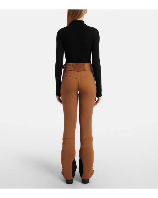 CORDOVA Brown St. Moritz Flared Ski Pants