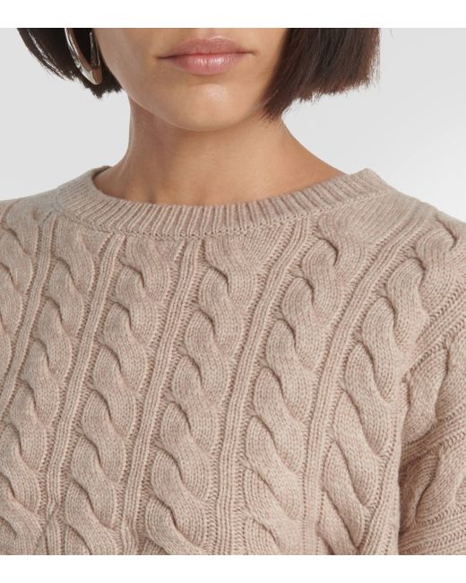 Christopher Esber Natural Wool And Cashmere Sweater