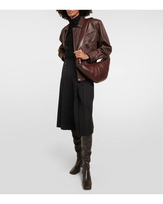 Botas Mosqueteras De Piel Lemaire de color Black