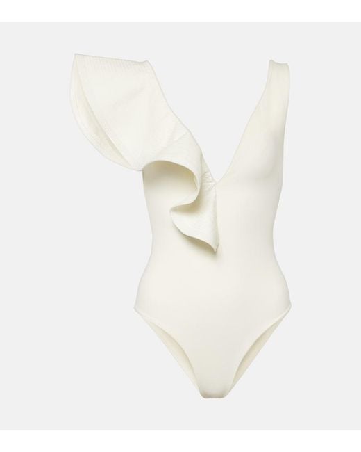 Johanna Ortiz White Santa Clara Swimsuit