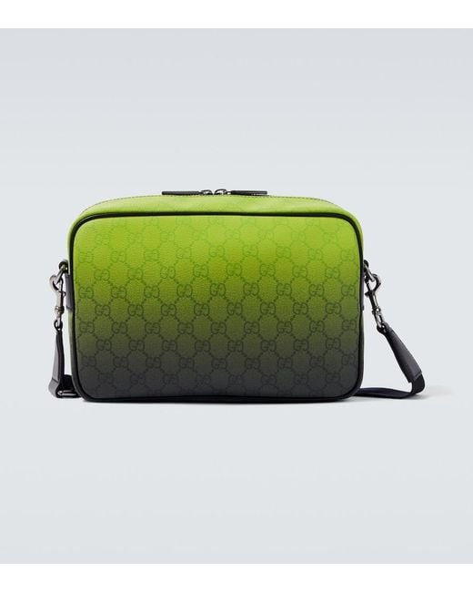 Gucci Green Gg Ombre Canvas Crossbody Bag for men
