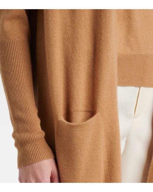 Jardin Des Orangers Natural Wool And Cashmere Cardigan
