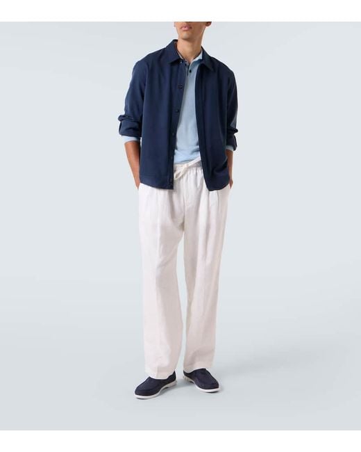 Nauticos Moonboat De Piel Christian Louboutin de hombre de color Blue