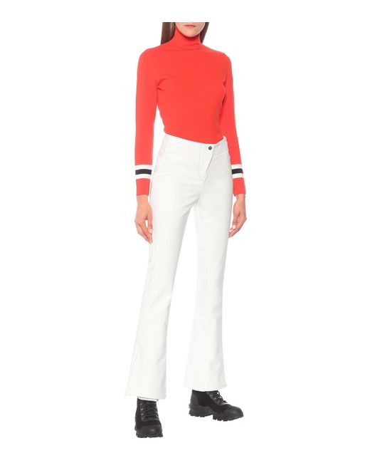 fusalp white ski pants