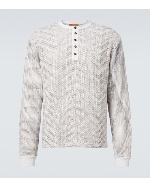 Pullover di Missoni in Gray da Uomo