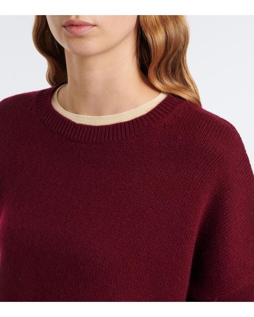 Pullover Mila di Lisa Yang in Purple