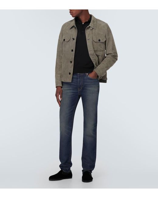 Jeans slim Tom Ford de hombre de color Blue