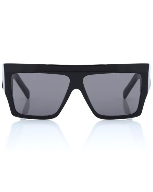 Céline Black 60mm Flat-top Square Sunglasses