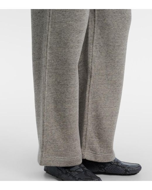 Polo Ralph Lauren Gray Cotton-Blend Jersey Sweatpants