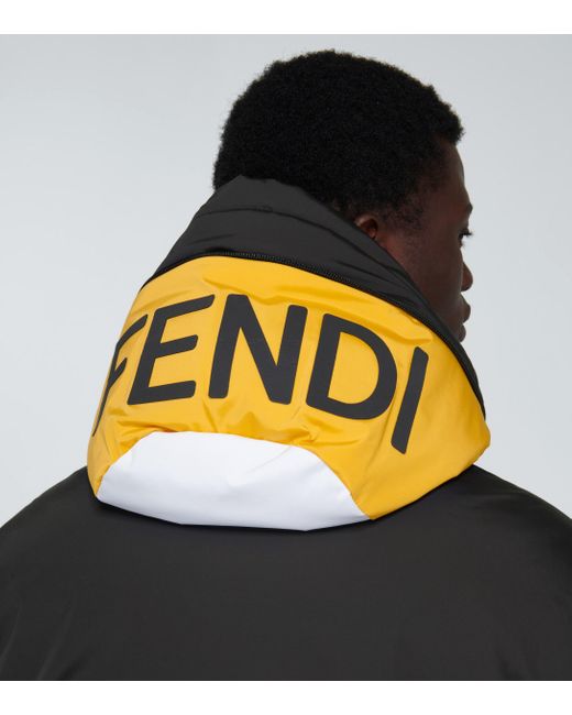Fendi Technical Ski Jacket in Black for Men | Lyst Fendi Technical Ski Jacket in Black for Men | Lyst