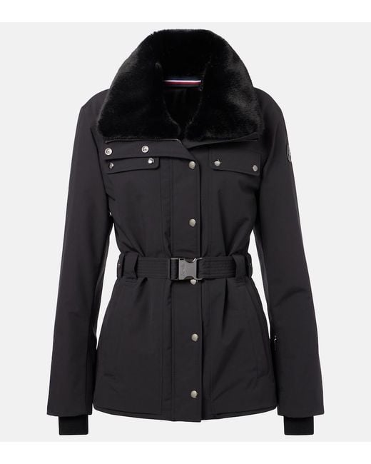 Fusalp Black Dessa Ski Jacket