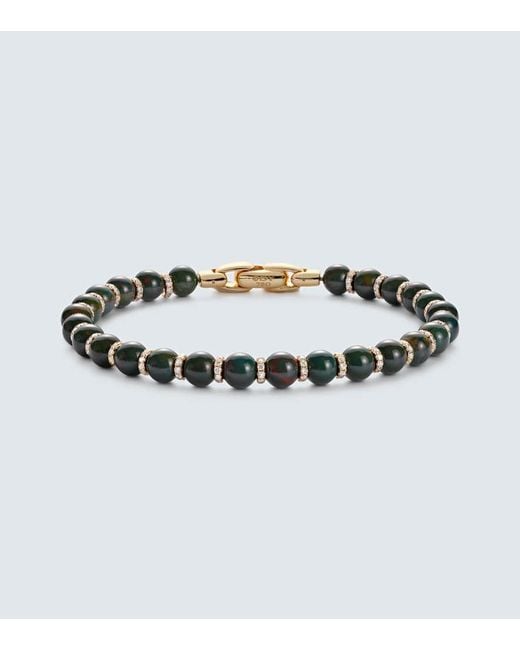 Bracelet Spiritual Beads En Or 18 Ct, Pierres De Sang Et Diamants David Yurman pour homme en coloris Metallic