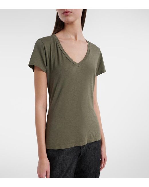 Velvet Green Lilith Cotton T-Shirt