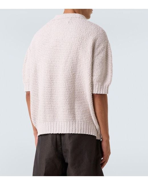 Polo di Commas in Pink da Uomo