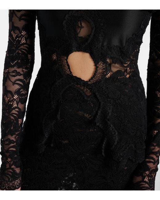 Rabanne Black Lace Top