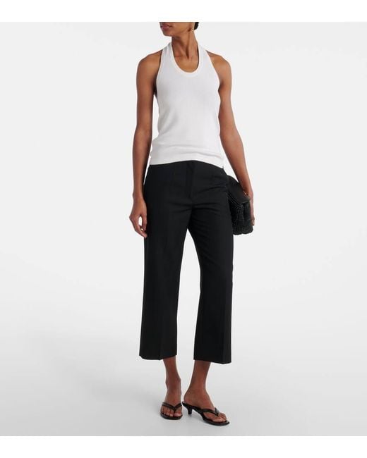 Tank Top N°409 Jerry De Algodon Y Cachemir Extreme Cashmere de color White