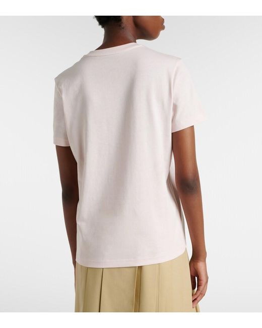 Moncler Pink Set Of 3 Cotton Jersey T-Shirts