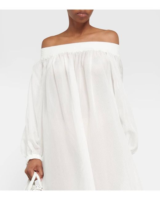 Aaliyah Off Shoulder Knit Maxi Dress - Black