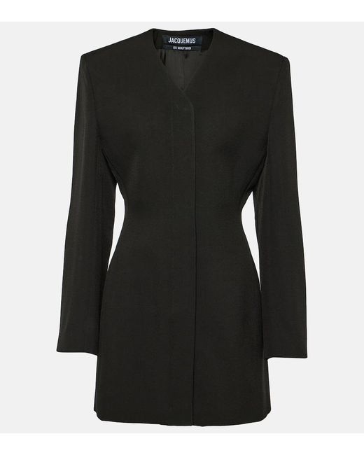 Vestido corto La Robe Cubo Jacquemus de color Black