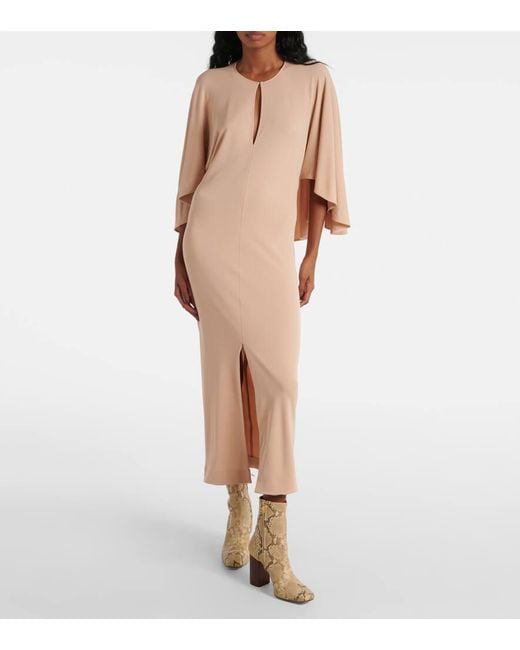 Chloé Natural Ankle Boots Ambre Aus Leder