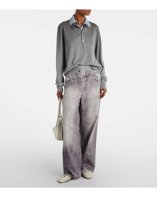 Pullover Koyalt di Acne in Gray