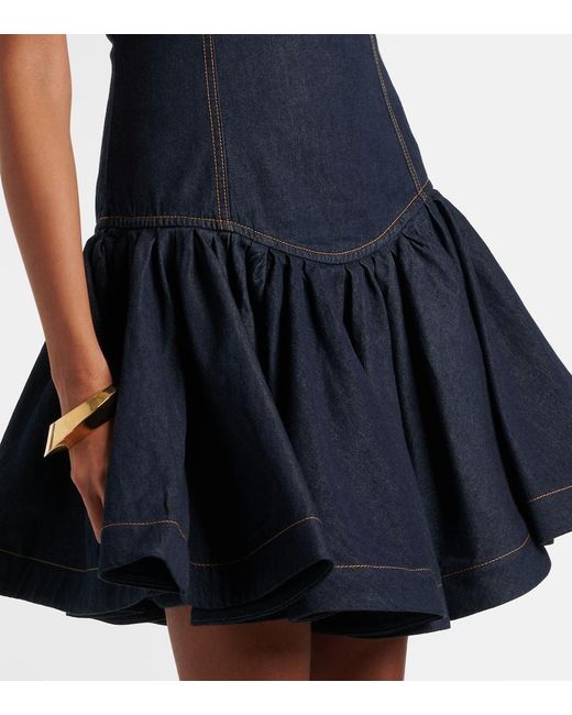 Zimmermann Blue Crush Denim Minidress