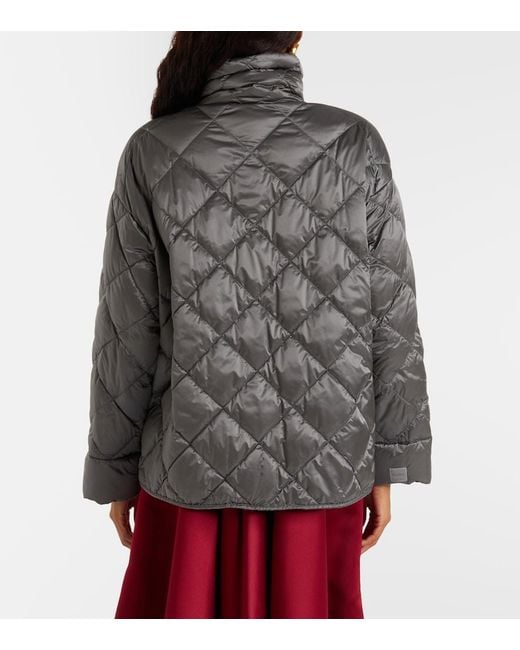 Max Mara Black The Cube Technical Puffer Jacket