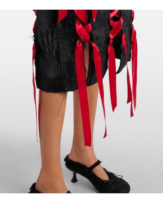 Abito Midi di Simone Rocha in Red